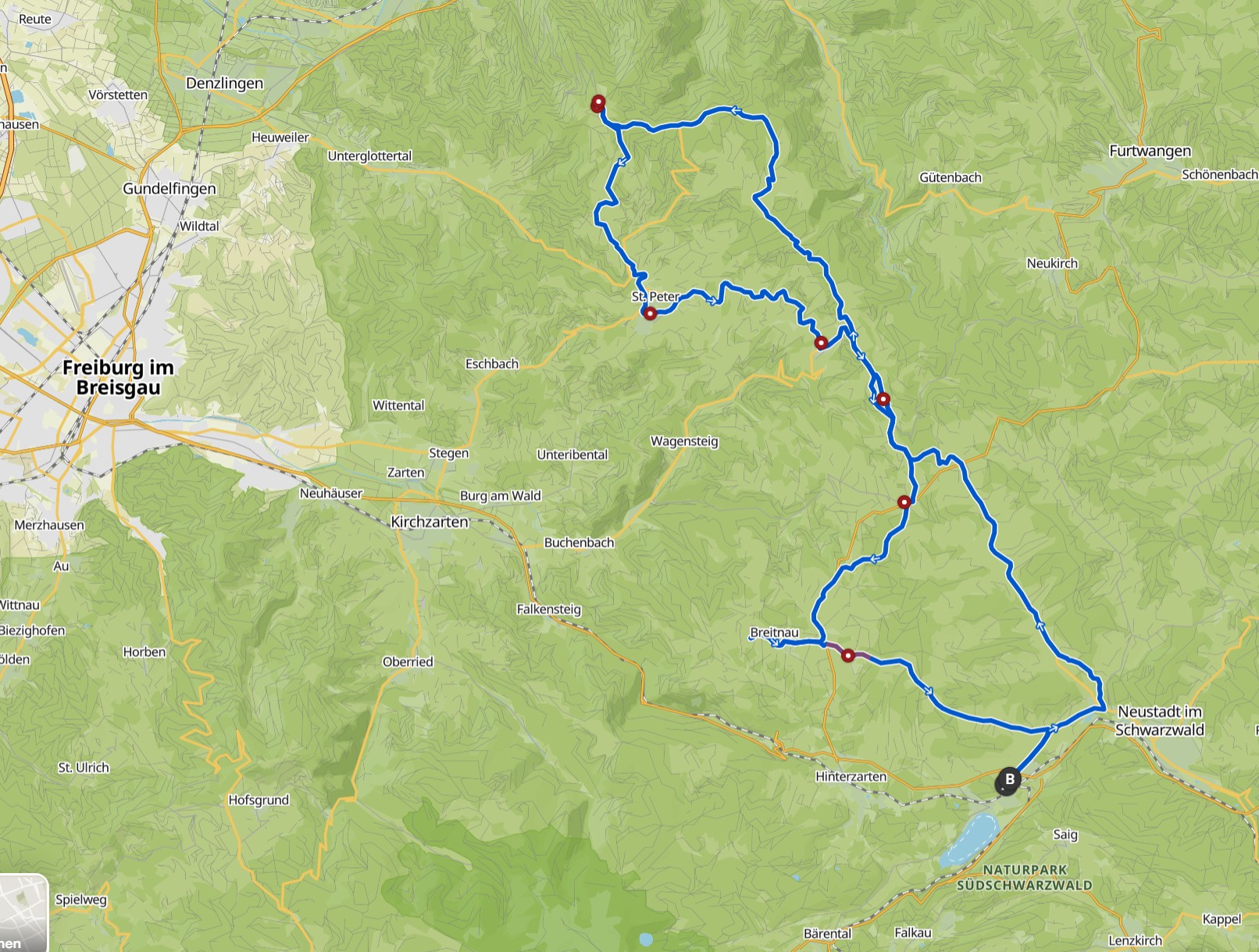 kandeltour